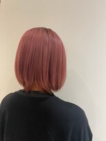 ソランテ(SOLLANTE)&nbsp;ブリーチオンカラーで可愛いピンクに☆