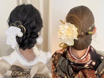 ソノ(sono)の写真/SNSで大人気◎【学割U24ヘアセット¥3,400~】タイトヘアや編みおろし等ご要望に併せてアレンジします☆