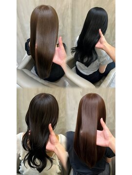 ジーナ 新宿(Zina) 髪質改善 透明感カラー◎ 似合わせカット 新宿美容室 zina