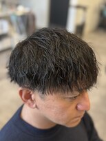 アイスプロドバイブルーム 木更津店(ice prod by bloom)&nbsp;MEN’S HAIR/サーフカール/刈り上げセンターパート/木更津