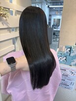 ヘアーガーデン アストレア(HAIR GARDEN ASTRAEA)&nbsp;オリーブグレージュカラー 縮毛矯正