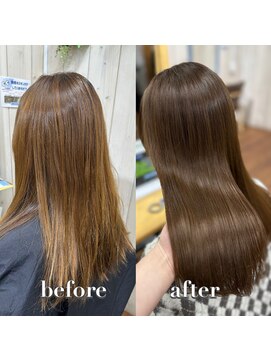 リミエ(RIMIE) #フルボ酸カラー#透明感#都島髪質改善