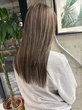 ルーフアクト(LUFE act) 白髪染め不要！明るめハイライトカラー