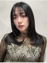 カーム(calm) ピンクベージュ/アンブレラカラー/クールショート/前髪/鹿島田