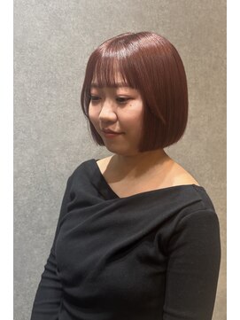 シーインフィニート 清澄白河 現代美術館MOT前店(C∞) ミニボブ×ピンクカラー