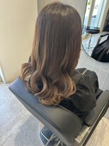 グラムヘアー(GLAM HAIR)&nbsp;ハイライト×アッシュベージュ