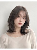髪質改善&縮毛矯正 rococo.【ロココ】 顔回りレイヤー×外ハネ