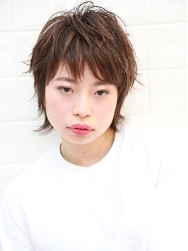 ネオリーブアオバ 高田馬場店(Neolive aoba) 大人かわいいウルフショート　高田馬場　美容室