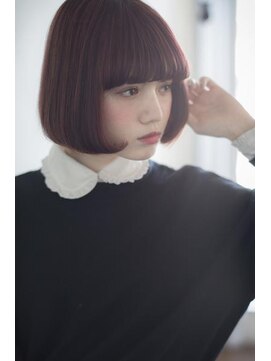 スリーバイキープ 尾山台(THREE by KEEP) 【THREEbyKEEP、尾山台木田】カラートリートメントショートボブ