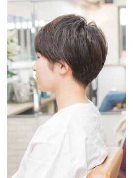 ヘアージャンティ(HAIR GENTIL) ショート　【 ショートボブ  × 耳かけ × 刈り上げ 】