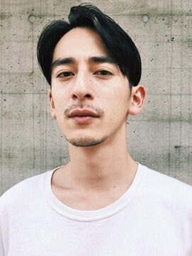 ケイトテイラー(KATETAYLOR) 【山庄司 祐希】ラフセンターパートフェードツーブロック表参道