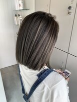 エイト 沖縄豊崎店(EIGHT toyosaki)&nbsp;【EIGHT 豊崎】お客様スタイル_ハイライト×グレージュ