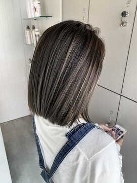 エイト 沖縄豊崎店(EIGHT toyosaki) 【EIGHT 豊崎】お客様スタイル_ハイライト×グレージュ