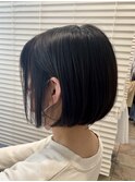 耳掛けボブ　すっきり襟足　【高田馬場】