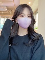 アフロート ディル(AFLOAT D'L) 小顔似合わせカット前髪フェミニン韓国2wayバングイメチェン