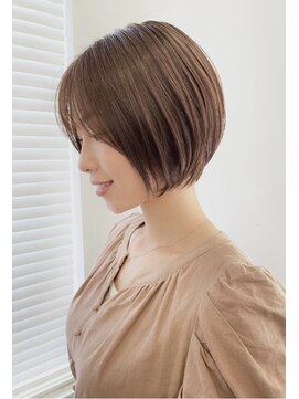 ミチオ ノザワ ヘアサロン ギンザ(Michio Nozawa HAIR SALON Ginza) 似合わせカット×抜け感丸みショート【瀧上丈司】
