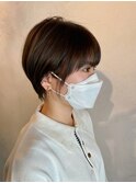 耳かけも可愛い大人気ショートボブ &nbsp;&nbsp;喜多朝也/30代/40代/50代