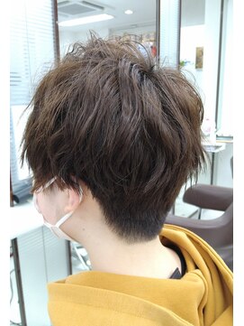 ピンナップガール pinup girl マッシュショート×レディースツーブロック