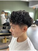 #メンズパーマ
