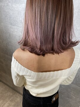 ブルーアンドカンパニー(BLUE&Co.) ピンクベージュ