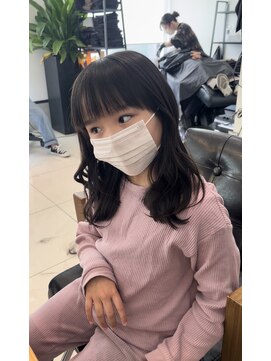 シェルハ(SHELHA) キッズカット 子供カット 女の子 巻き髪