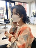 ウルフパーマ☆顔まわりレイヤー/グランジパーマ/無造作ウェーブ