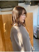 ブリーチなしベージュ