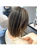 4ヶ月放置可能◎伸びてもキレイな逆バレイヤージュ(20代～40代)