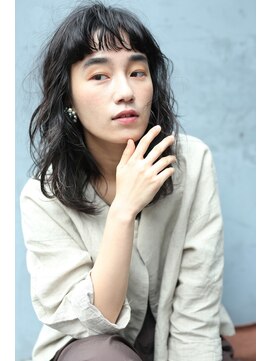 ソイリウム 下北沢(soi rium) 抜け感 透け感のあるミディアム【soi下北沢】