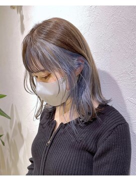 レクタ(recta) フェイスフレーミング ブルーカラー ミディアム