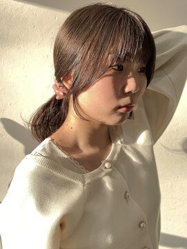 ロンドネートゥル 新潟(Lond naitre) 【Lond natire川合佑哉】顔まわりレイヤーグレージュ