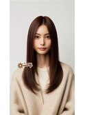 極艶美髪ストレート