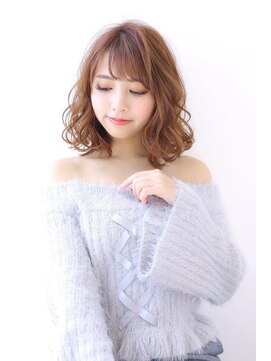 オーロ 池田店(ORO) 20代30代40代50代美髪ピンクブラウン切りっぱなしボブショート