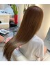 最高級人毛レミーシールエクステ60本＋髪質改善エステカラー￥29800