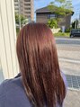 ジップ 浜田店(zip) 髪質改善トリートメント　デザインカラー