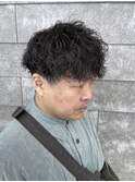 波巻きスパイラルパーマツイストスパイラルパーマシャドウパーマ