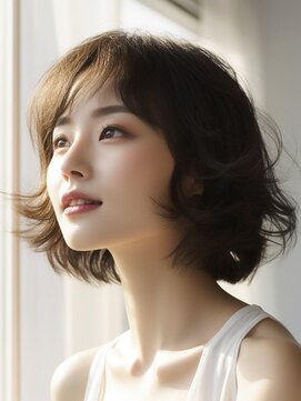 ヘアケア ラウンジ(hair care LaUNGE) ボブ　カールスタイル