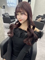 ファイブバイジエクト 堀江(FIVE by The Ect)&nbsp;ピンクラベンダー×レイヤーカット×韓国風ヘアワンホンヘア☆14