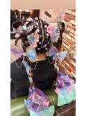 TikTokでプチバズり中ヘアー※祭りヘア