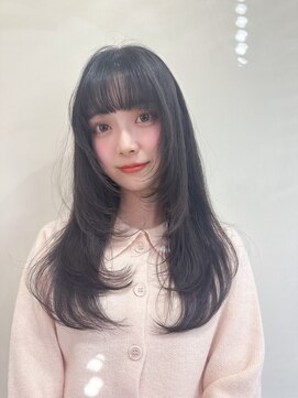 イーストハムネオ(EAST HAM NEO) シャギーレイヤー/透明感グレージュ