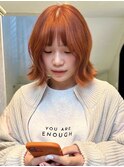 10代/タッセルボブ/レイヤーボブ/透明感カラー