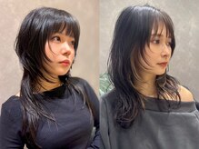 リルウ 阿倍野キューズモール(LILOU)の雰囲気（#LILOUのレイヤーカットは1分で巻けます[天王寺/白髪ぼかし]）
