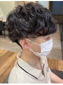 Men'sスタイル/似合わせカット×メンズパーマ