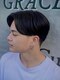 グレースマンカフェ(GRACE MAN CAFE)の写真/【福島駅/徒歩3分】メンズ専用　曲がる髪質改善縮毛矯正◇