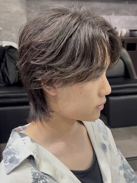 フィフス 大分(fifth) 大分メンズナチュラルセンターパートフェザーパーマ