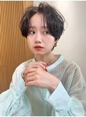 大人のニュアンスパーマショート