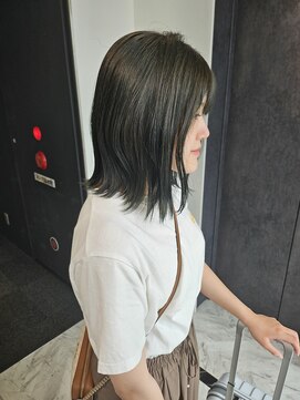 ザザアオヤマ(ZA/ZA AOYAMA) 透明感オリーブグレージュ