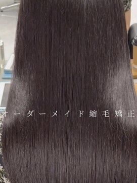 バディ 中野駅前店(BUDDY) カット+オーダーメイド髪質改善縮毛矯正 ¥29900~