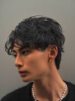 フィフス トウキョウ (fifth TOKYO)&nbsp;渋谷メンズマッシュウルフカット緩めシャドウパーマルーズパーマ