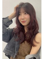 グラヘアーストーリー(gra HAIR STORY) お顔まわりレイヤー×テラコッタブラウン